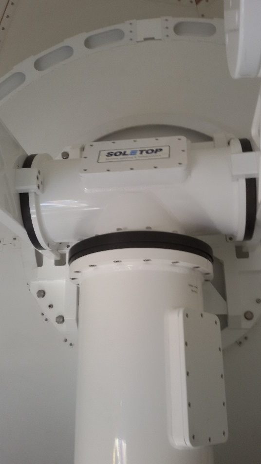 X-Band antenna pedestal and drive